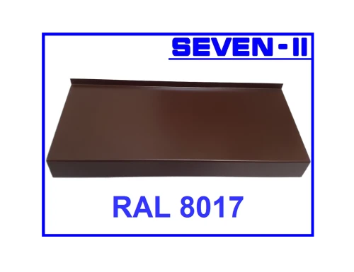 Parapet stalowy RAL8017